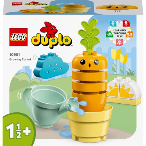 Конструктор LEGO DUPLO My First Морква на грядці 11 деталей (10981)