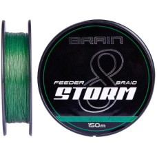 Шнур Brain fishing Storm 8X 150m 0.06mm 8lb/3.8kg Green (1858.51.68)