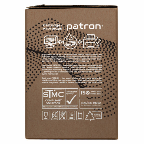 Картридж Patron HP LJ CE505A/CANON 719 GREEN Label (DUAL PACK) (PN-05A/719DGL)