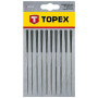 Набір напилків Topex игольчатые по металлу, набор 10 шт. (06A020)