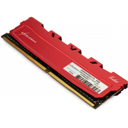 Модуль пам'яті для комп'ютера DDR4 8GB 3200 MHz Kudos Red eXceleram (EKRED4083217A)