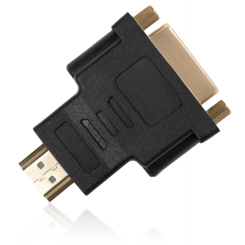 Перехідник HDMI AM to DVI 24+5 F Vinga (VCPAHDMIM2DVIFBK)