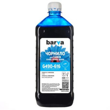 Чорнило Barva CANON GI-490 1л CYAN (G490-616)