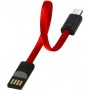 Дата кабель USB 2.0 AM to Micro 5P 0.22m red ColorWay (CW-CBUM022-RD)