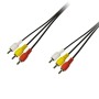 Кабель мультимедійний 3xRCA M - 3xRCA M 1.5m Piko (1283126473951)