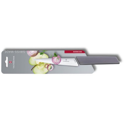 Кухонний ніж Victorinox Swiss Modern 15 см Grey (6.9016.1521B)