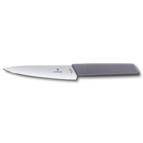 Кухонний ніж Victorinox Swiss Modern 15 см Grey (6.9016.1521B)