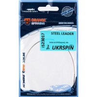 Повідець Ukrspin Orange Spinning сталь AFW пайка 15см 11.3кг(25lb)/0.36мм (2ш (1590.03.61)