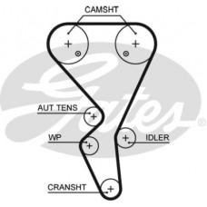 Ремінь ГРМ Gates 5581XS
