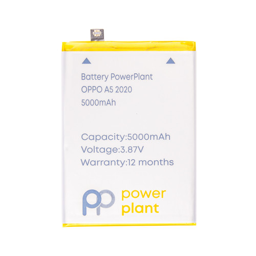 Акумуляторна батарея для телефону PowerPlant OPPO A5 2020 (BLP673) 5000mAh (SM130528)