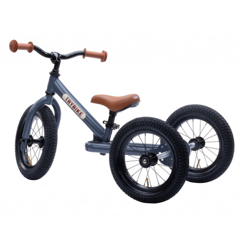 Біговел Trybike триколісний балансуючий сірий (TBS-2-GRY+TBS-99-TK)