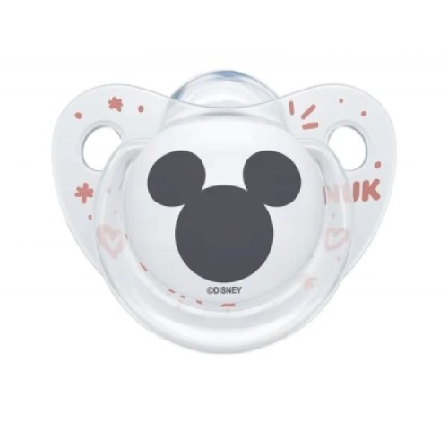 Пустушка Nuk Trendline Disney Mickey 0-6 міс., білий (3954015)