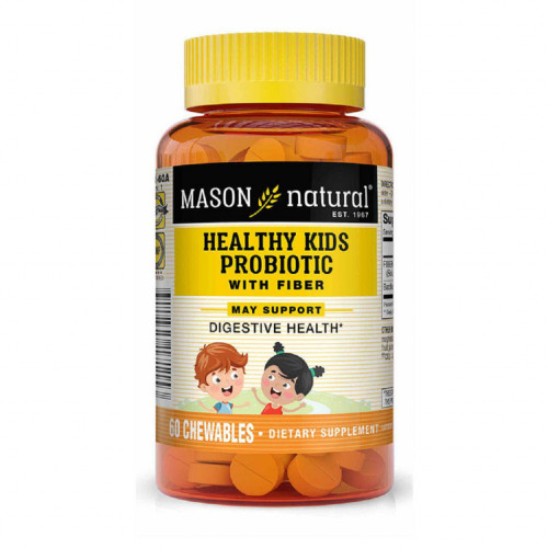 Пробіотики Mason Natural Пробіотик з клітковиною для дітей, Healthy Kids Probiotic Wi (MAV-17115)