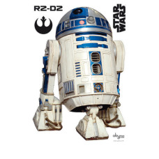 Стікер-наклейка ABYstyle Star Wars — R2D2 блістер, 100х70 см (ABYDCO096_B)