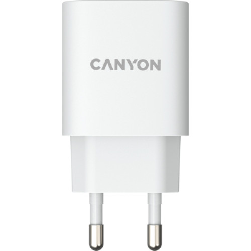 Зарядний пристрій Canyon Wall charger 1*USB, QC3.0 18W (CNE-CHA18W)