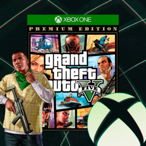 Гра Xbox Grand Theft Auto V XBS [Blu-Ray диск) (5026555366700)