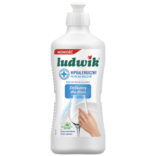 Засіб для ручного миття посуду Ludwik Гіпоалергенний 450 г (5900498028294)