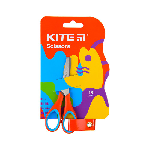 Ножиці Kite дитячі з гумовими вставками Fantasy, 13 см (K22-123-2)