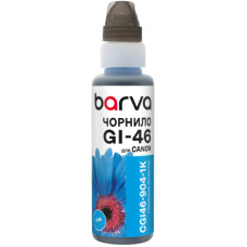 Чорнило Barva Canon GI-46 100 мл, pigm cyan, флакон OneKey 1K (CGI46-904-1K)