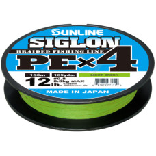 Шнур Sunline Siglon PE н4 300m 1.0/0.171mm 16lb/7.7kg Light Green (1658.09.39)