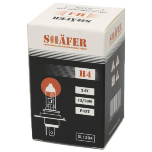 Автолампа SHAFER H424V75/70WP43T (SL1204)