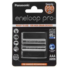 Акумулятор PANASONIC Eneloop Pro AAA 930 mAh NI-MH * 2 (BK-4HCDE/2BE)