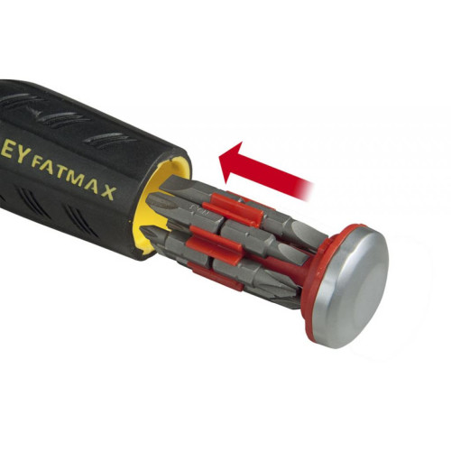 Викрутка Stanley FatMax реверсивная с подсветкой + 12 насадок (FMHT0-62689)