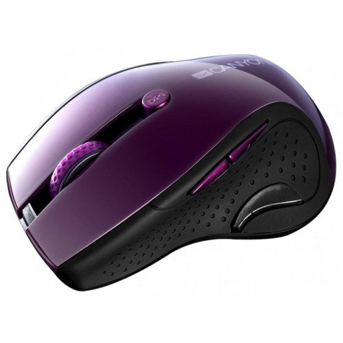 Мишка Canyon CNS-CMSW01P Wireless Purple/Black (CNS-CMSW01P)