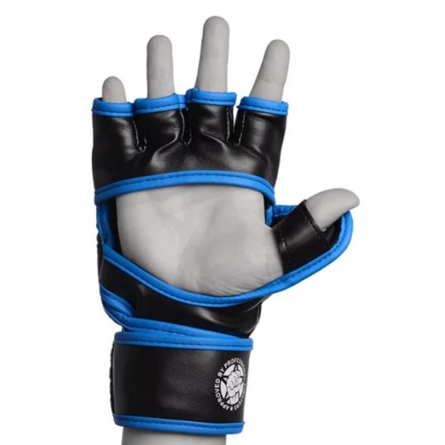 Рукавички для MMA PowerPlay 3058 L Black/Blue (PP_3058_L_Black/Blue)