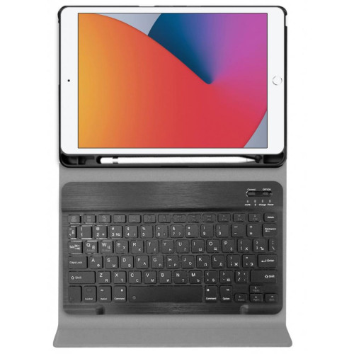 Чохол до планшета AirOn Premium iPad 10.2" 2019/2020/2021 7/8/9 Gen Air 3 Keyboard (4821784622496)