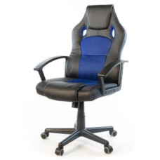 Офісне крісло Аклас Анхель PL TILT чорно-синій (20996)