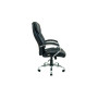 Офісне крісло Richman Кальяри Хром к/з чорний (ADD0001791)