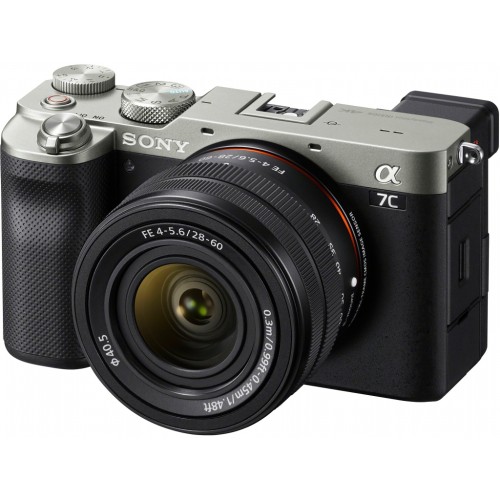 Цифровий фотоапарат Sony Alpha 7C Kit 28-60mm silver (ILCE7CLS.CEC)