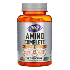 Амінокислота Now Foods Комплекс Амінокислот, Sports, Amino Complete, 120 вегетаріан (NOW-00011)