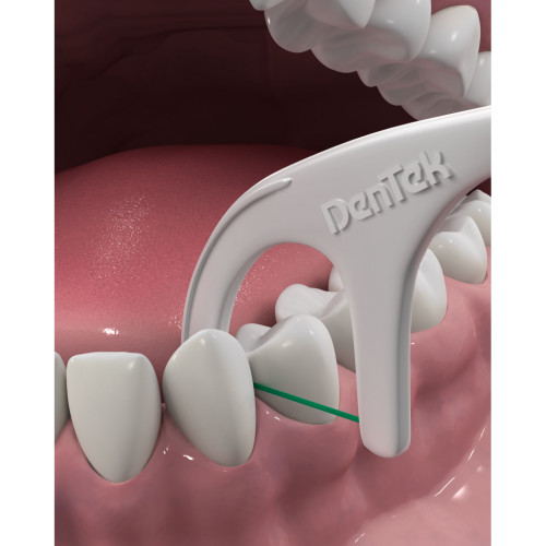 Флос-зубочистки DenTek Потрійне очищення 150 шт. (047700019055)
