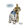 Стікер-наклейка ABYstyle Star Wars — R2-D2/C3PO 16х11 см / 2 аркуші (ABYDCO160)