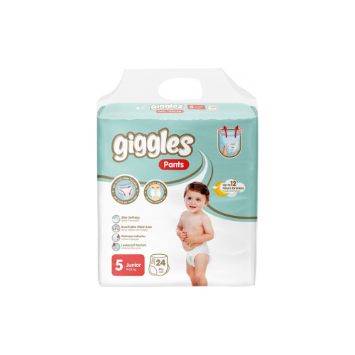 Підгузок Giggles junior 11-25 кг 24 шт (8680131205158)