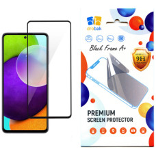 Скло захисне Drobak Samsung Galaxy M53 5G Black Frame A+ (505066)