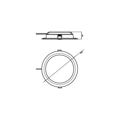 Світильник Philips DN020B G3 18W 175мм 3000K (929002510308)