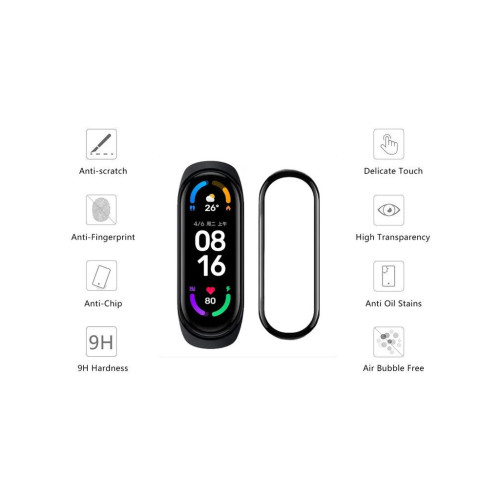 Скло захисне Drobak Xiaomi Mi Smart Band 6 (313136)