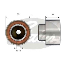 Ролик натягувача ременя Gates T42184