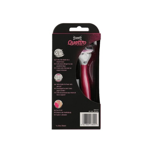 Бритва Wilkinson Sword Quattro For Women (4027800138005)