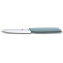 Кухонний ніж Victorinox Swiss Modern Paring Serrate 10см Blue (6.9006.10W21)