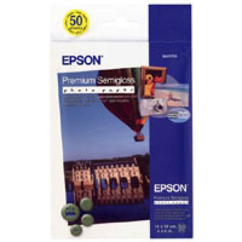 Папір Epson 10х15 Premium Semigloss Photo (C13S041765)