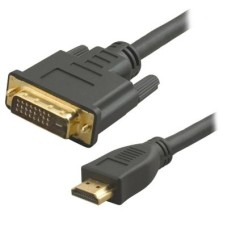 Кабель мультимедійний HDMI to DVI 18+1pin M, 3.0m Cablexpert (CC-HDMI-DVI-10)