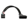 Кабель живлення 9PIN USB 2.0 to 19PIN USB 3.0 CHIEFTEC (Cable-USB3T2)