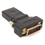 Перехідник HDMI AF - DVI (24+1) PowerPlant (KD00AS1301)