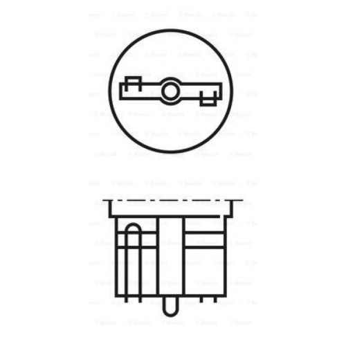 Автолампа Bosch 5W (1 987 302 820)