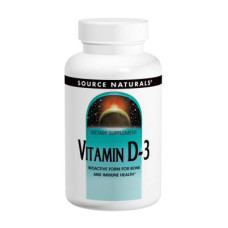 Вітамін Source Naturals Вітамін D-3 2000IU, 200 капсул (SNS-02145)