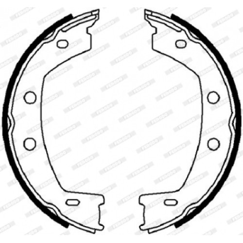 Гальмівні колодки FERODO FSB4032